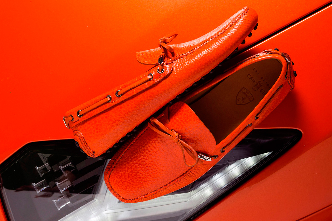 Prada Made A Special Driving Moccasin For Lamborghini's 50th Anniversary –  Tech & ALL