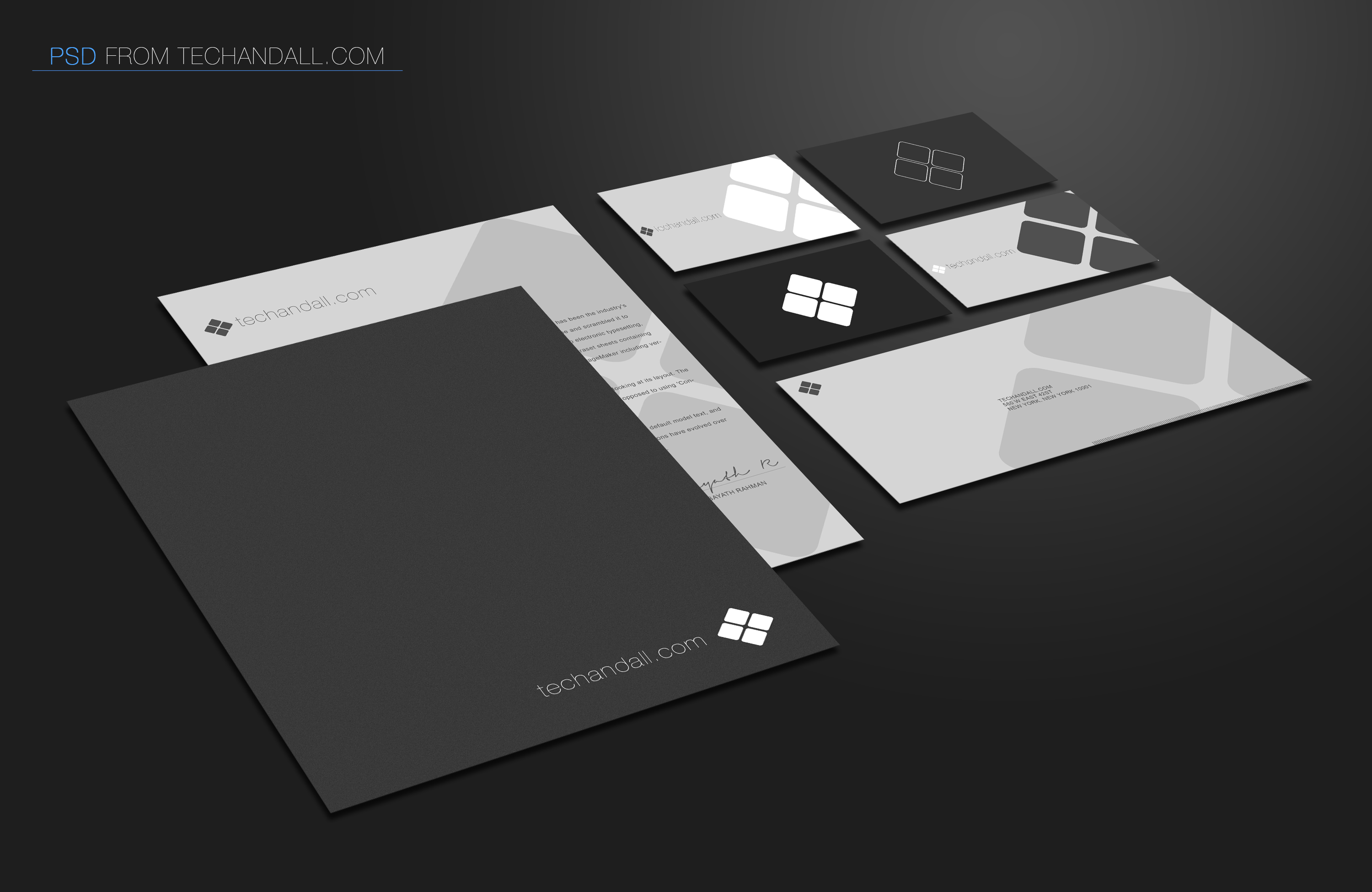 Download Stationery Mock Up Collection Xi Tech All