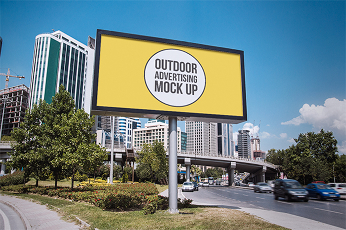 Download Time Square Billboard Advertising Mockup Tech All
