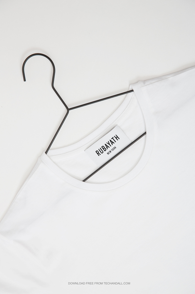 Download T-Shirt Stitched Logo and Tags Mockup | Tech & ALL