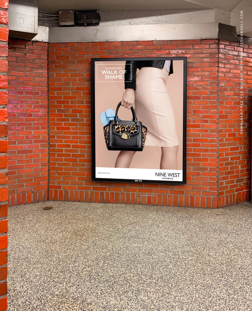 Download New York City Subway Ad Mockup | Tech & ALL