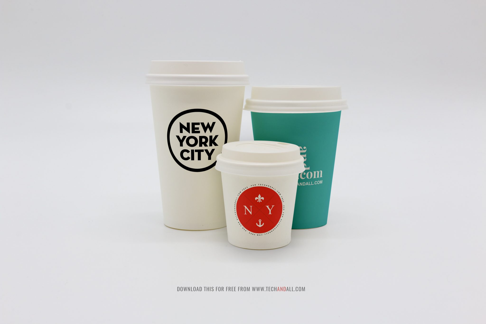 3 Paper Cup MockUp PSD   Tech & ALL